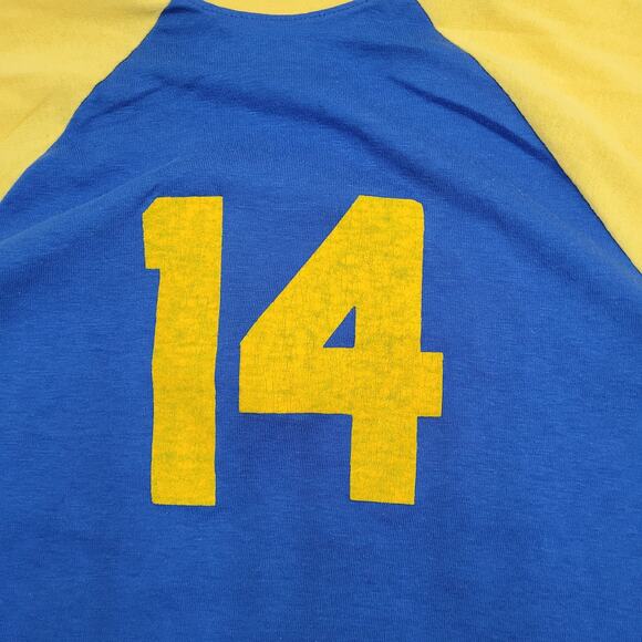 Vintage 80s MOD Shirt Medium 20x27 Two-Tone - Picture 13 of 14